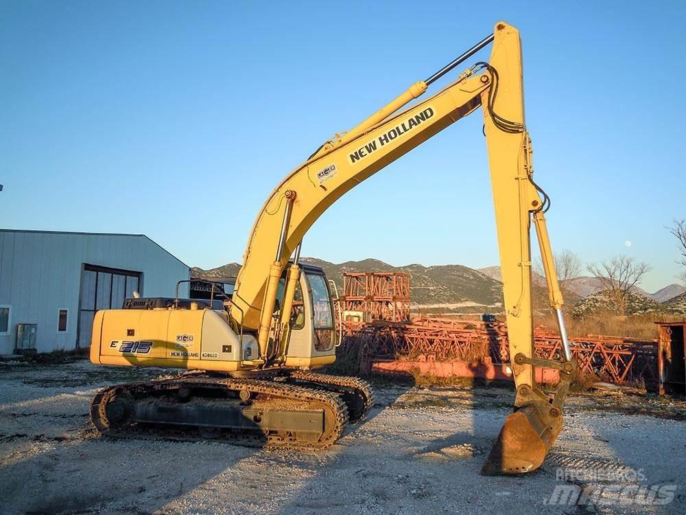New Holland E215 Верижен екскаватор