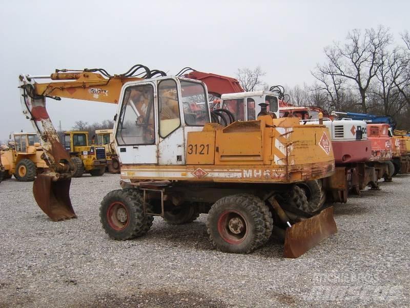 O&K MH6 Колесни екскаватори