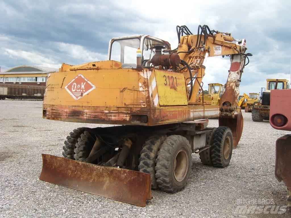 O&K MH6 Колесни екскаватори
