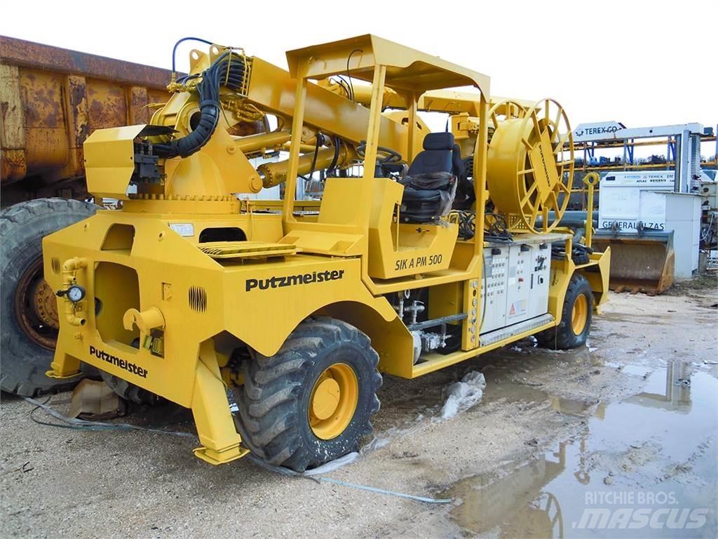Putzmeister SIK A PM 500 Бетонопомпи
