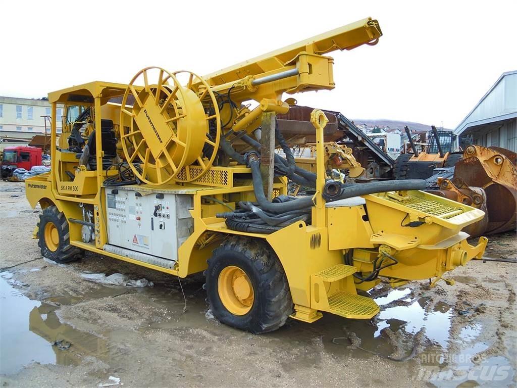 Putzmeister SIK A PM 500 Бетонопомпи
