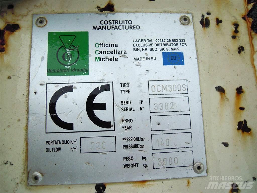 Terex OCM 300S Хидравлични чукове за набиване