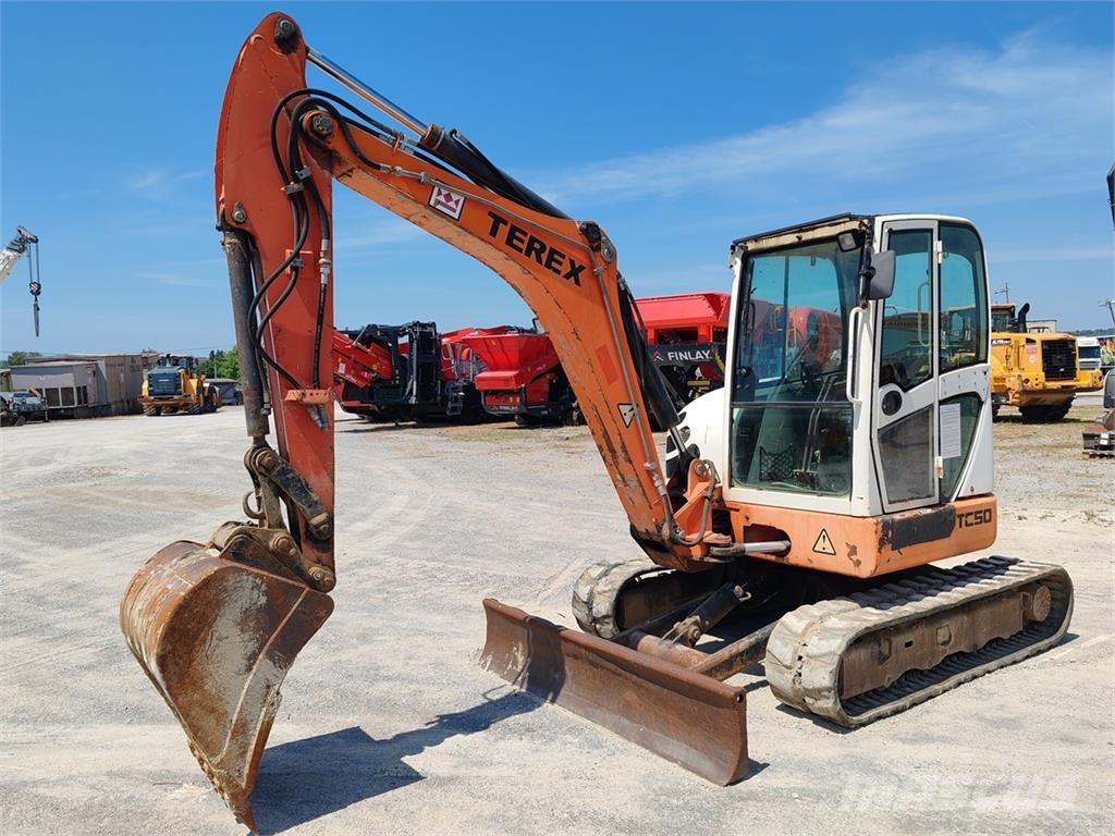 Terex TC50 Мини екскаватори < 7 т