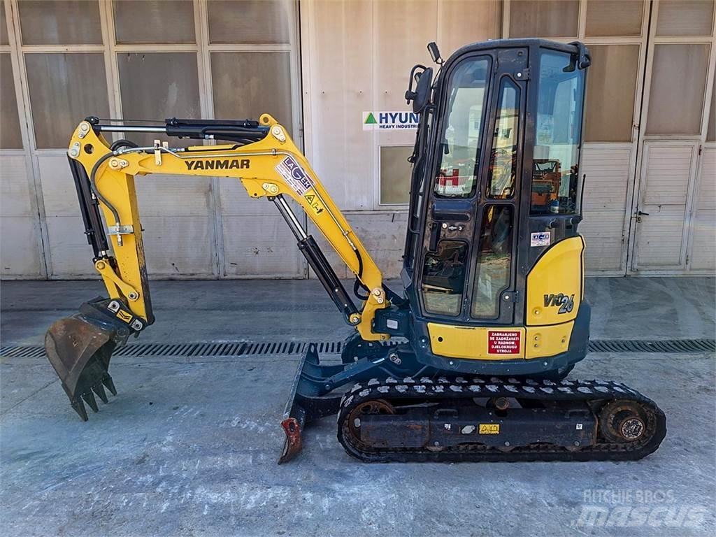 Yanmar VIO 26-6 Мини екскаватори < 7 т