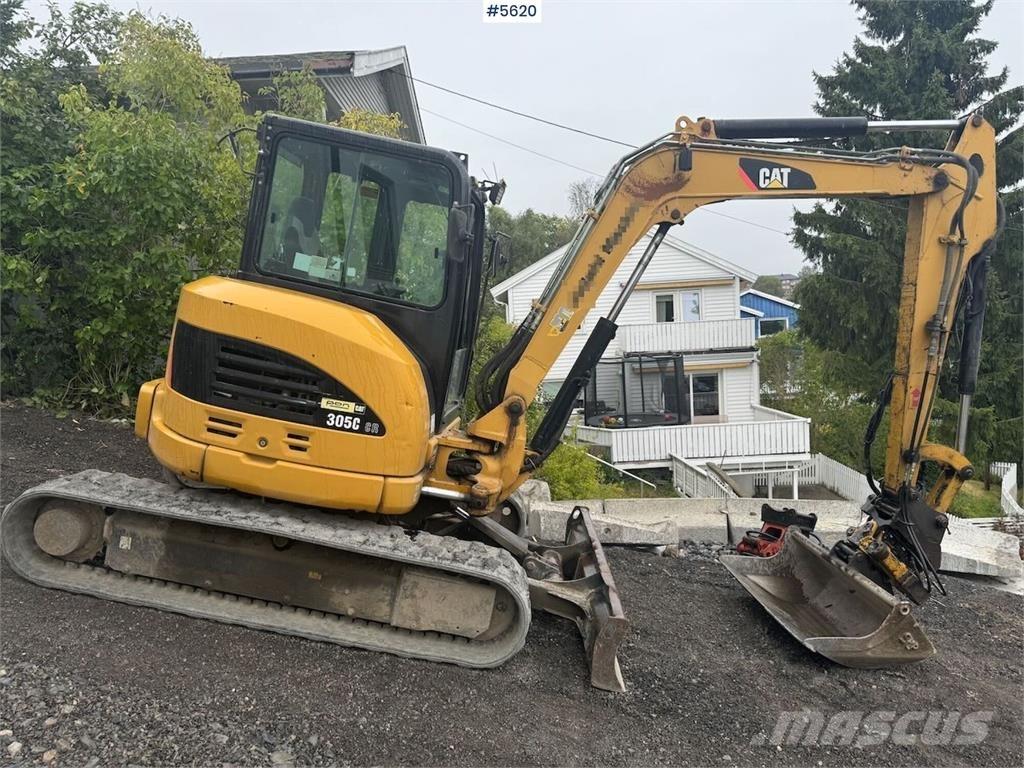 CAT 305 CR Верижен екскаватор