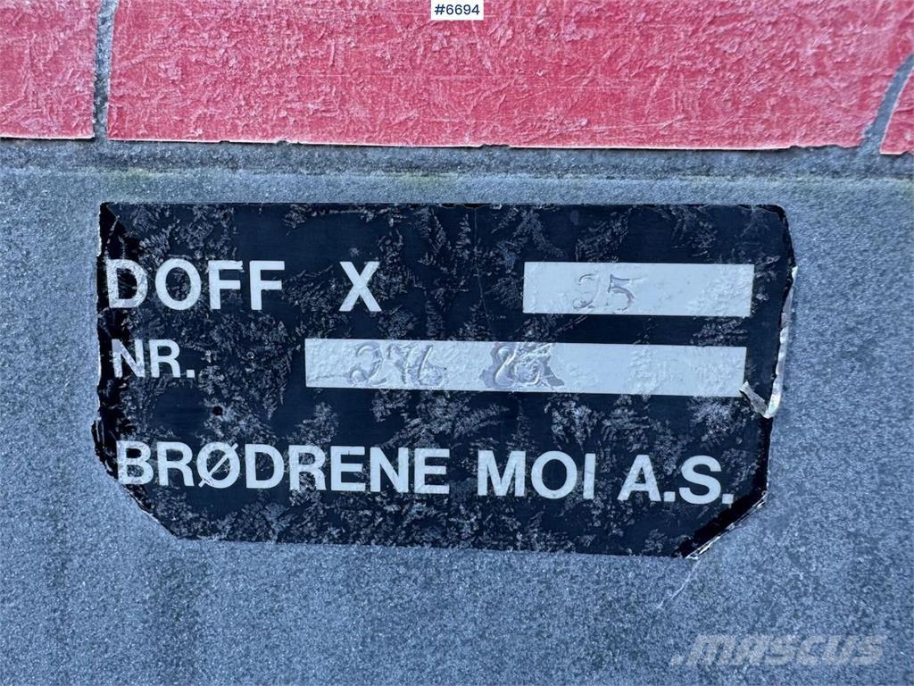  DOFF X25 Редосеялки