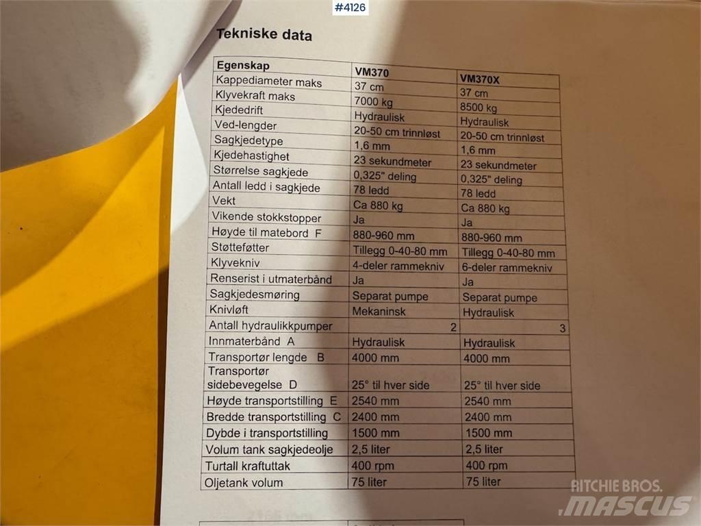 Duun VM370X Горско стопанство - Други