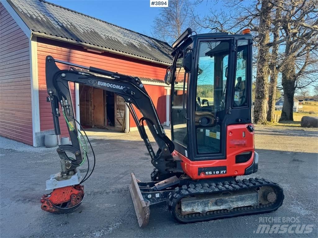 Euromach ES18ZT Верижен екскаватор