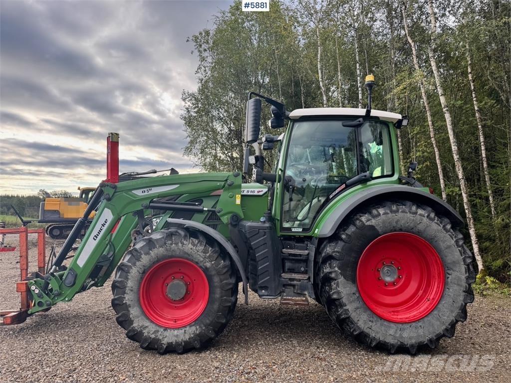 Fendt 516 Vario Трактори