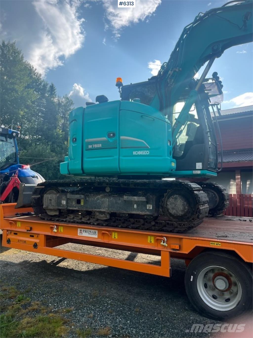 Kobelco SK75SR-3E Верижен екскаватор
