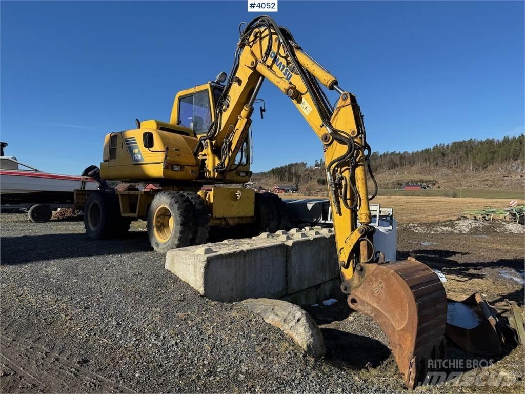 Komatsu PW 110R Верижен екскаватор