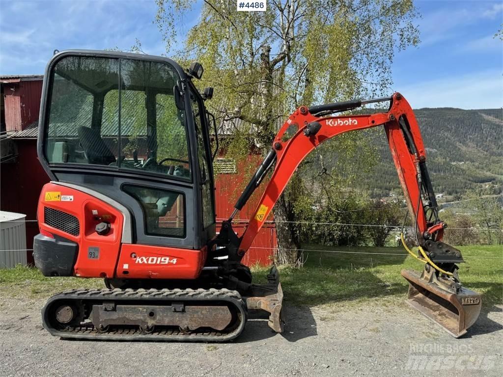 Kubota KX019 Верижен екскаватор