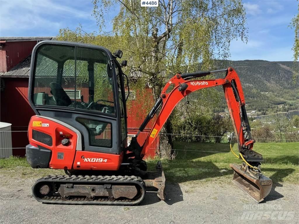 Kubota KX019 Верижен екскаватор