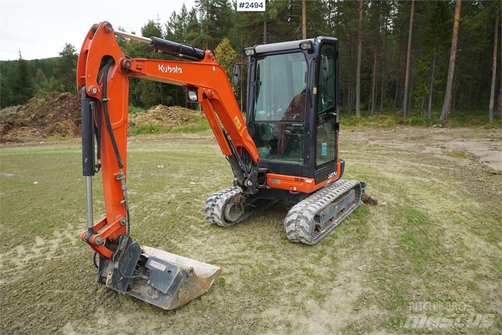 Kubota U27-4 Верижен екскаватор