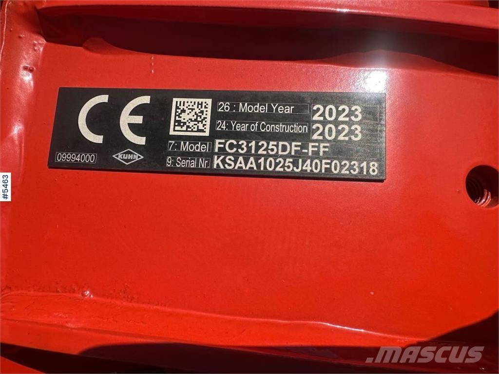 Kuhn FC3125DF Друга техника за жънене