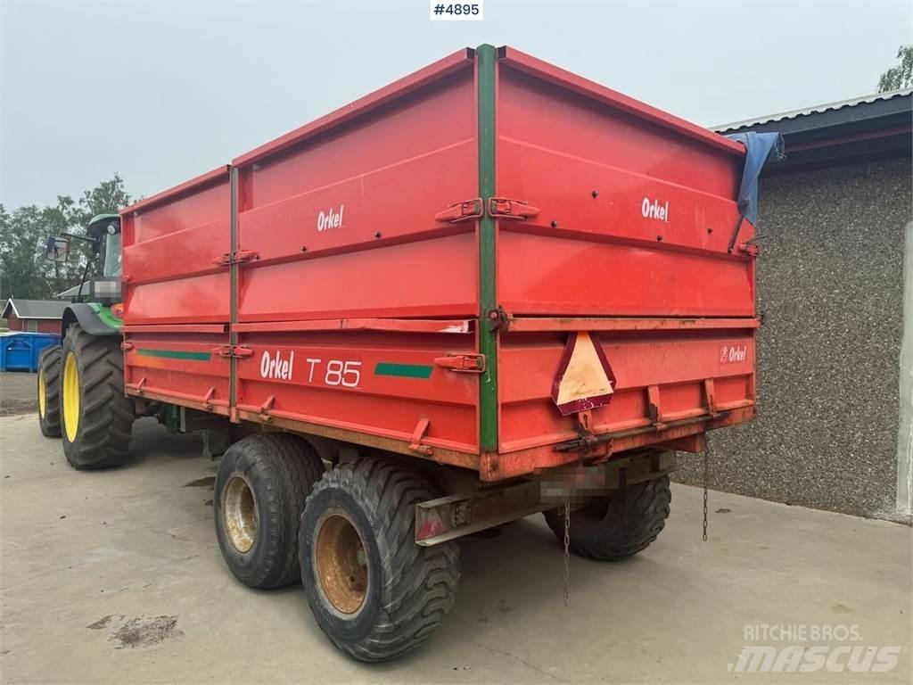 Orkel T85S henger Ремаркета за зърно / силаж
