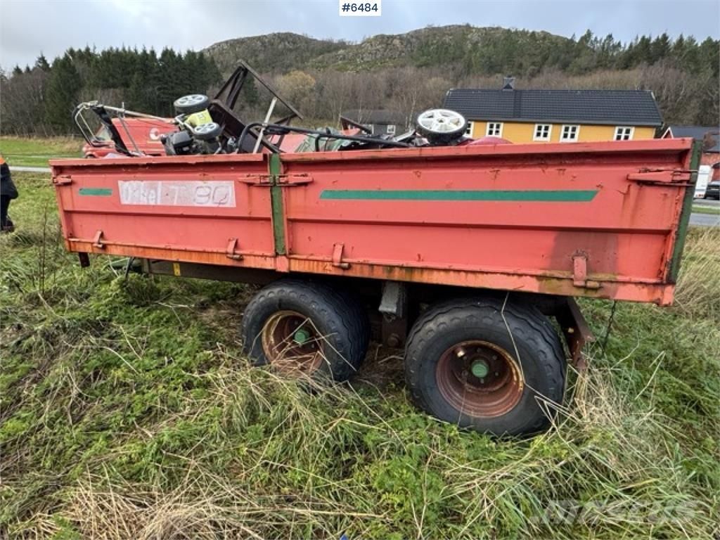 Orkel T90 Ремаркета за зърно / силаж
