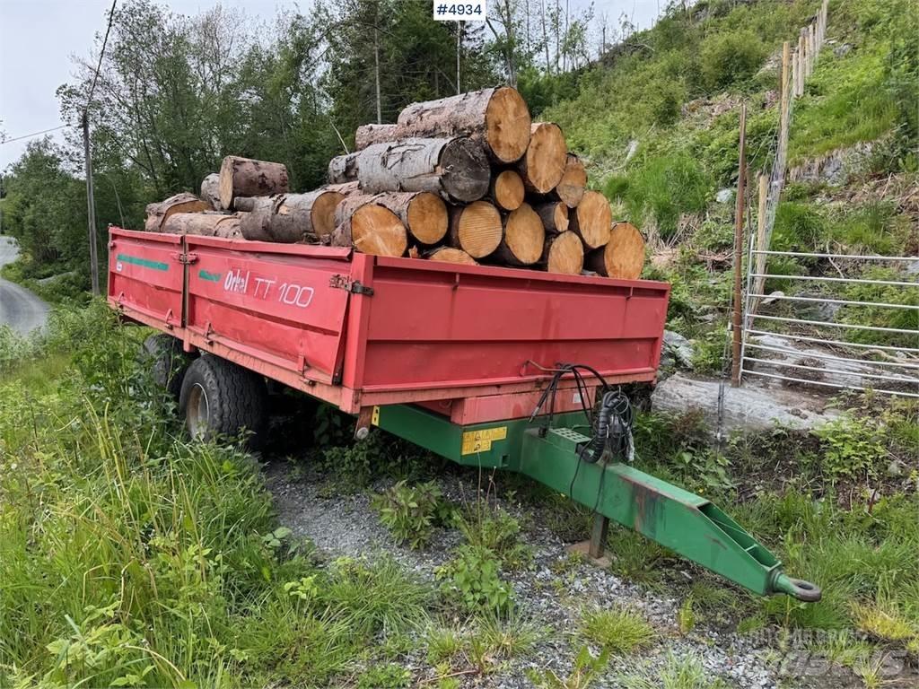 Orkel TT100 Ремаркета за зърно / силаж
