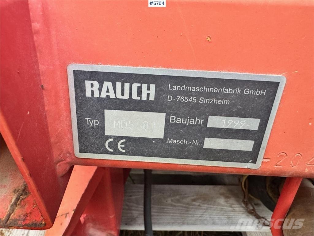 Rauch MDS 81 Редосеялки
