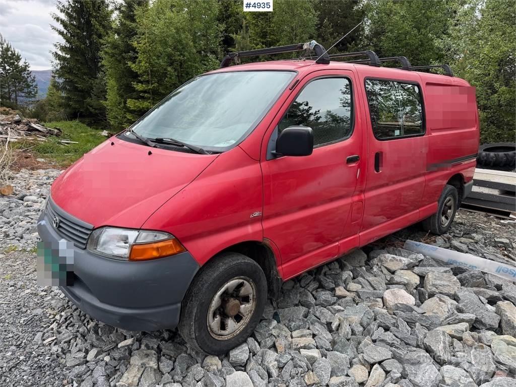 Toyota Hiace 4WD Ванове за доставки