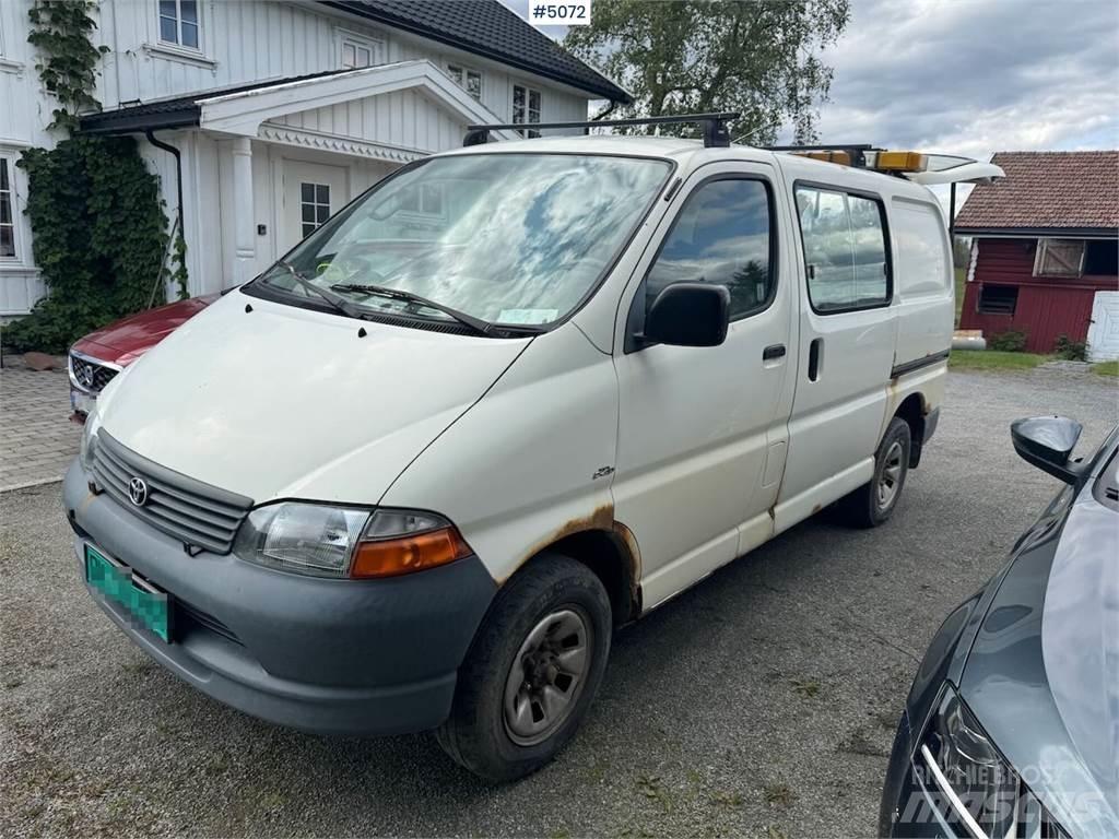 Toyota Hiace 4WD Ванове за доставки