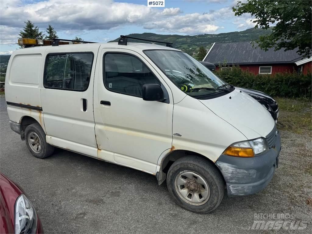 Toyota Hiace 4WD Ванове за доставки