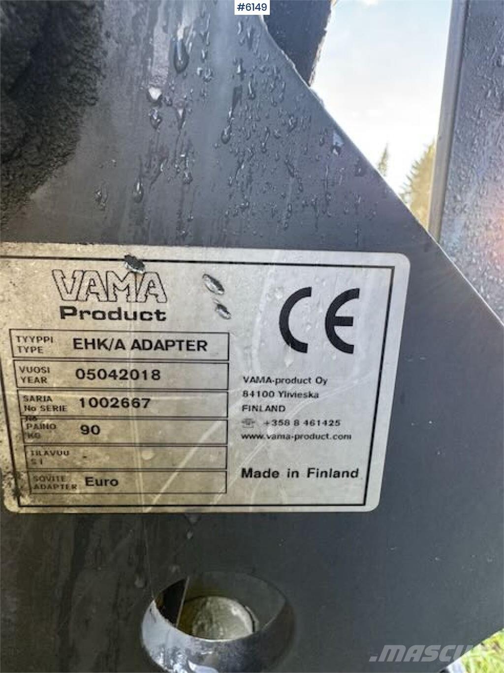 Vama Frontkost Прикачни пръскачки
