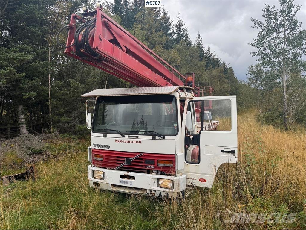 Volvo FL614 Моторизирани платформи с талига