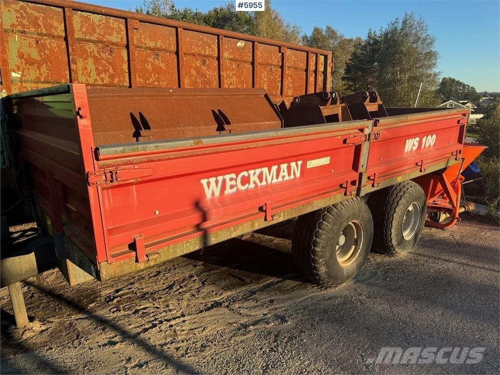 Weckman WS100 Ремаркета за зърно / силаж
