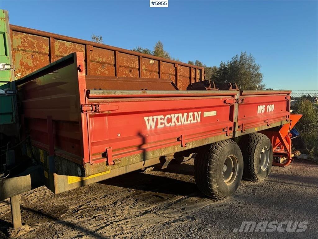 Weckman WS100 Ремаркета за зърно / силаж
