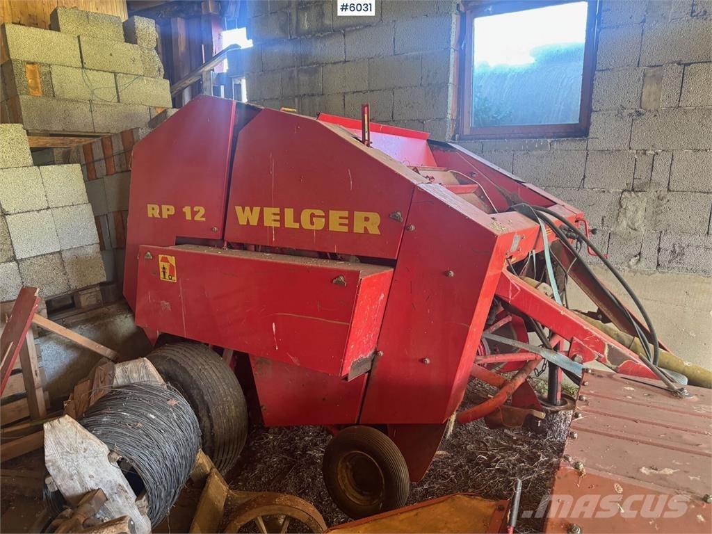 Welger RP12 Друга техника за жънене