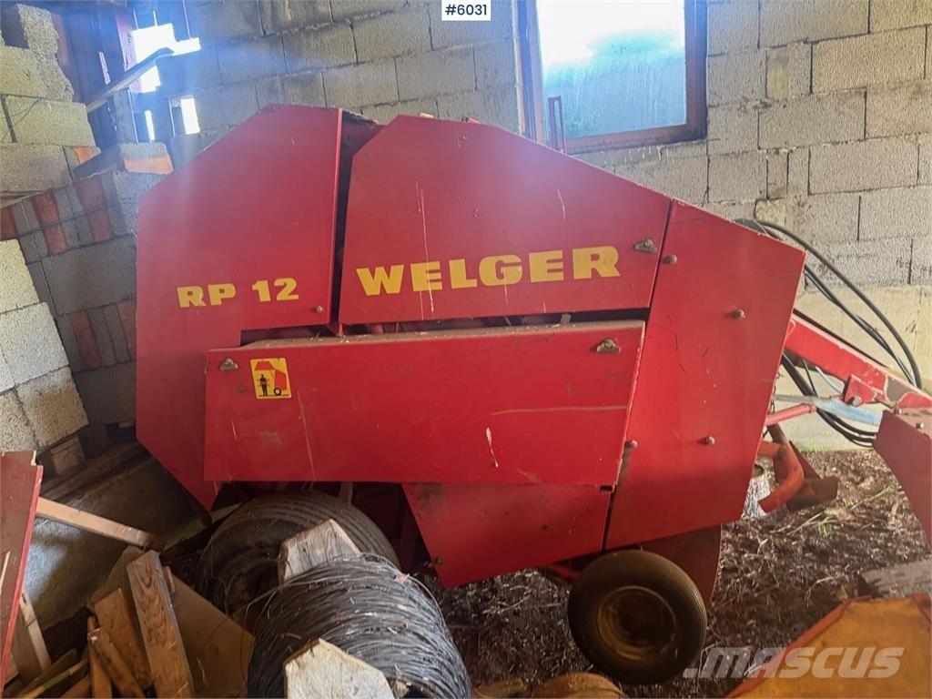 Welger RP12 Друга техника за жънене