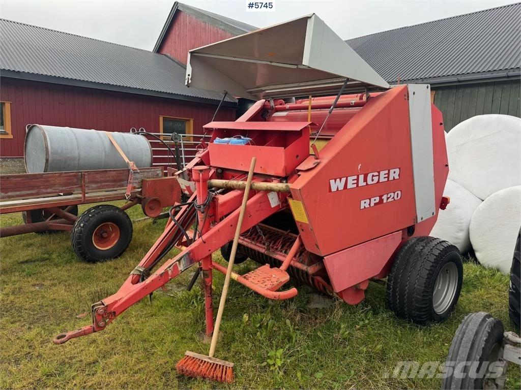 Welger RP120 Друга техника за жънене