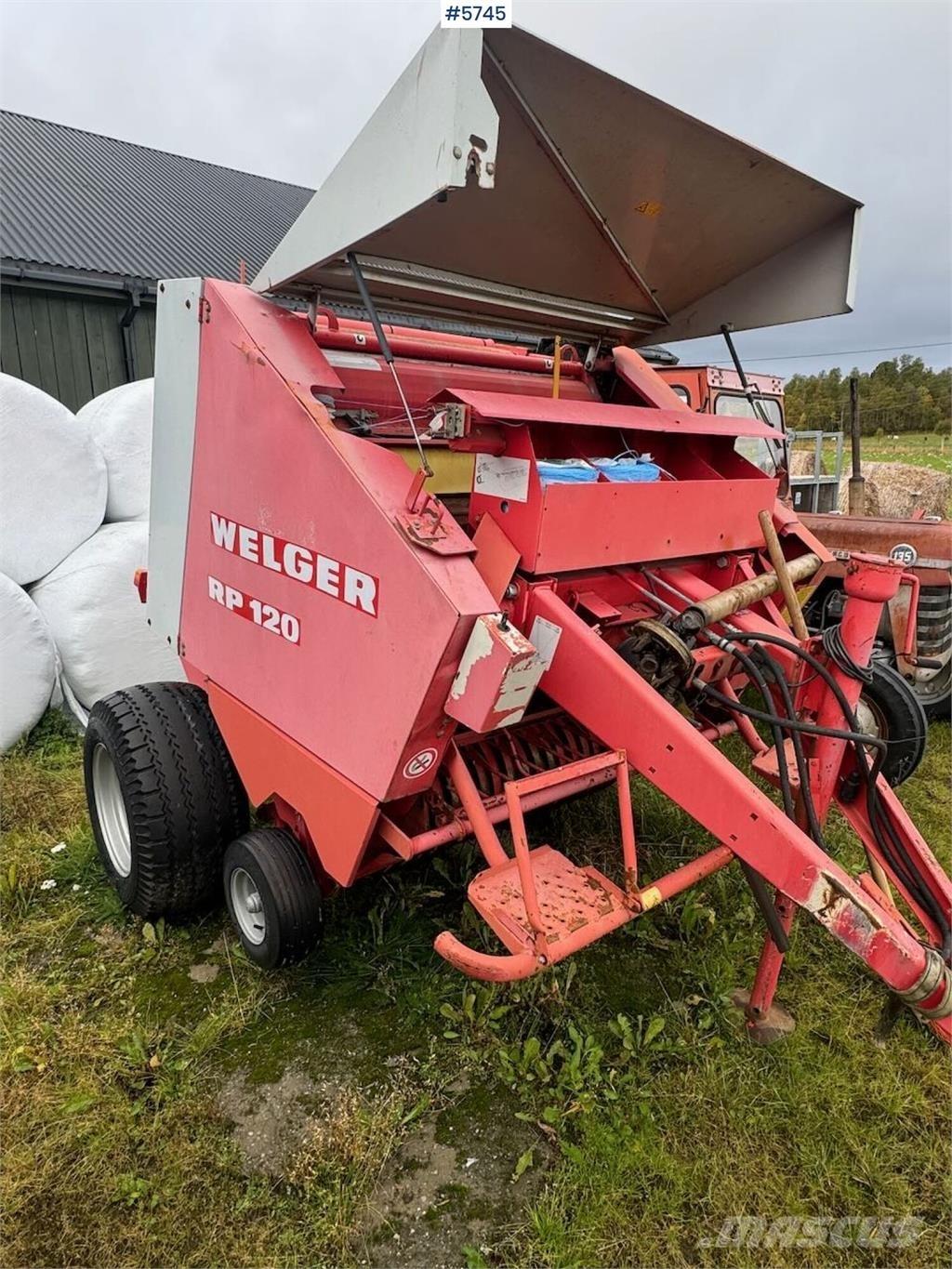 Welger RP120 Друга техника за жънене
