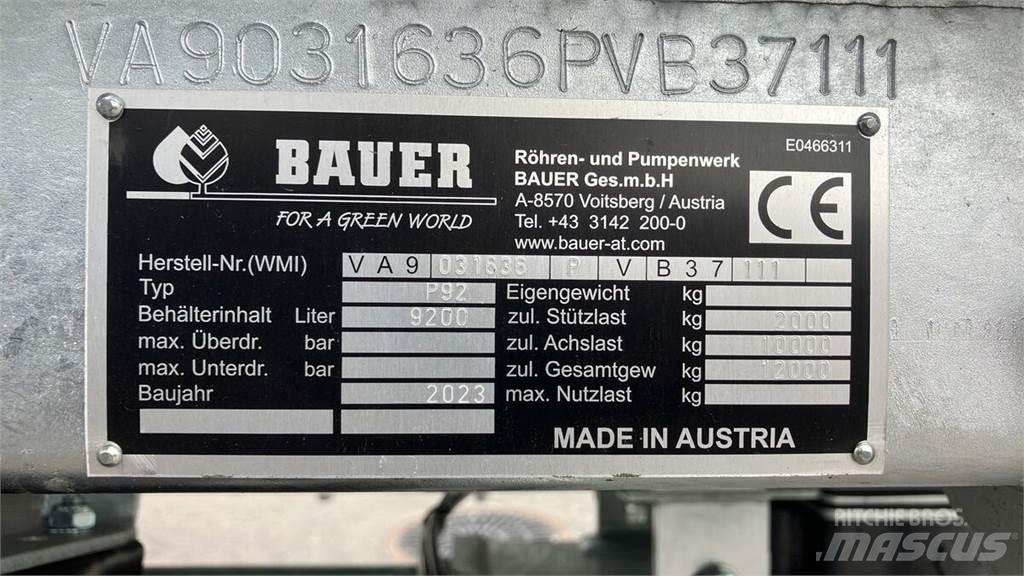 Bauer P 92 Цистерни за цимент