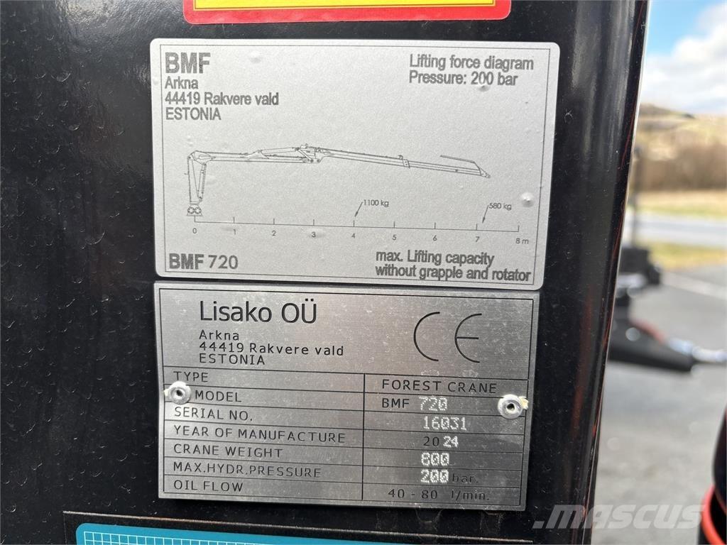 BMF 10T2+720 Горски ремаркета

