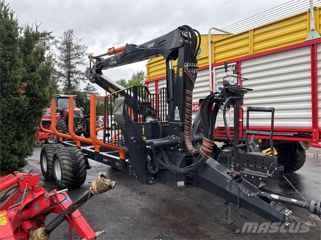 BMF 10T2+750Kran Горски ремаркета
