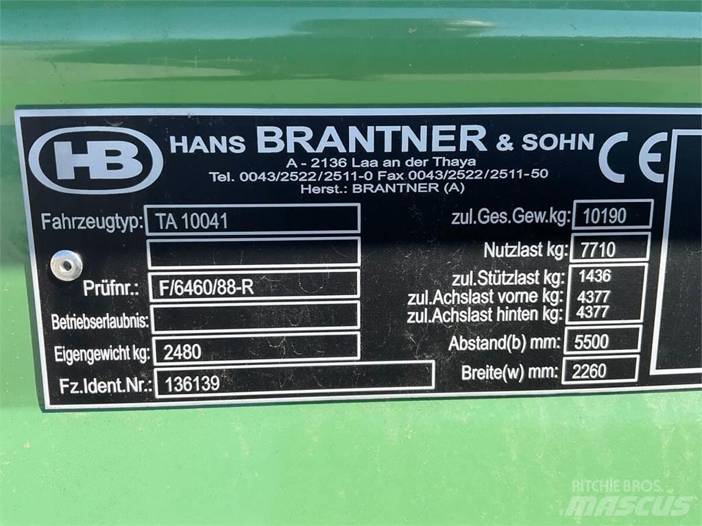 Brantner TA 10041 Ремаркета самосвални