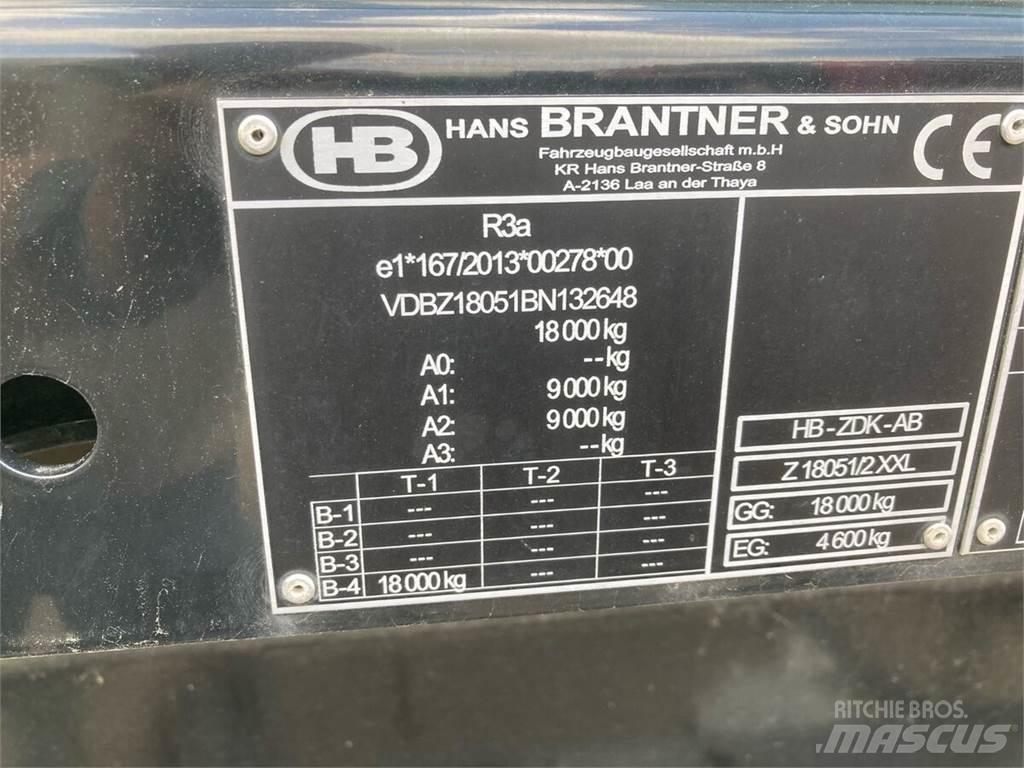Brantner Z18051/2X Ремаркета самосвални