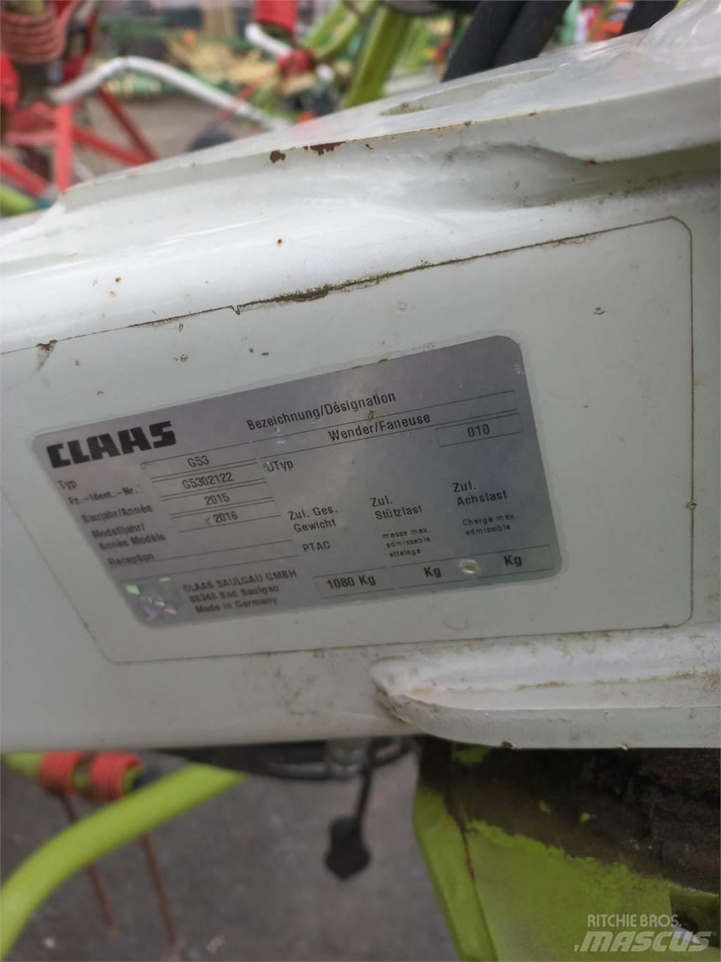 CLAAS Volto 800 Гребла и сенообръщачки