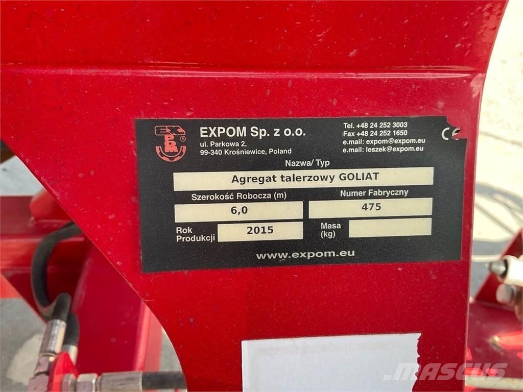 Expom Goliat 6m Дискови брани