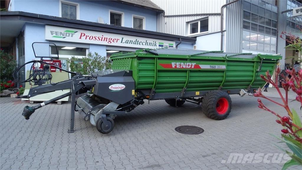 Fendt Tigo Самотаварещи ремаркета