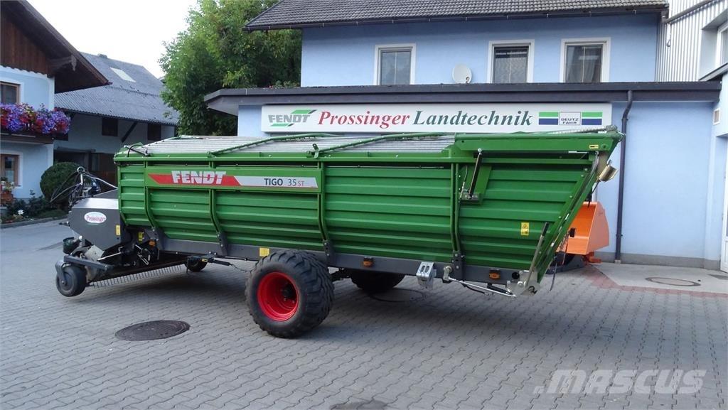 Fendt Tigo Самотаварещи ремаркета