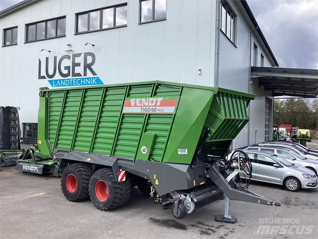 Fendt Tigo 60 PR Самотаварещи ремаркета