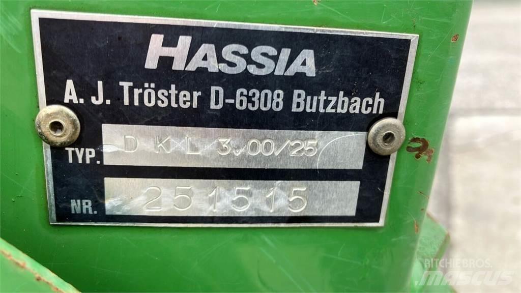 Hassia DKL 3.00/25 Редосеялки