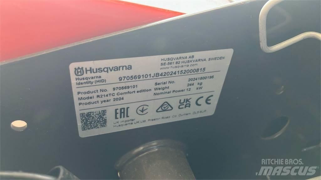 Husqvarna R 214TC Поддръжка - Други