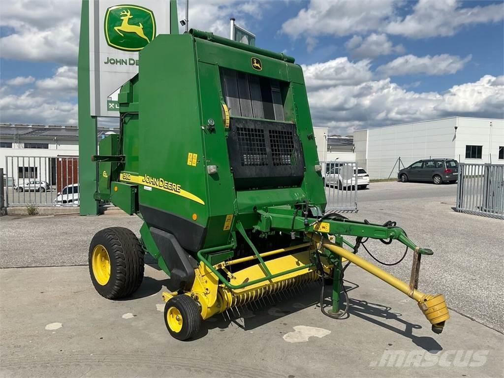 John Deere 592C Сламопреси за кръгли бали
