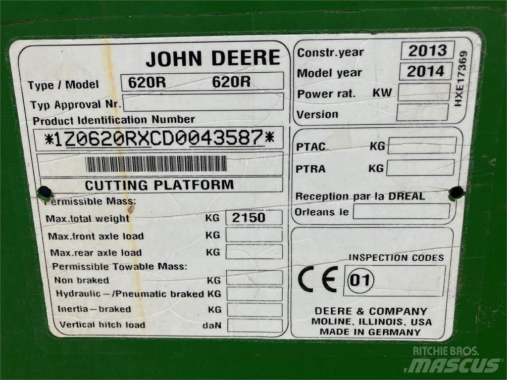John Deere 620R Аксесоари  за комбайни