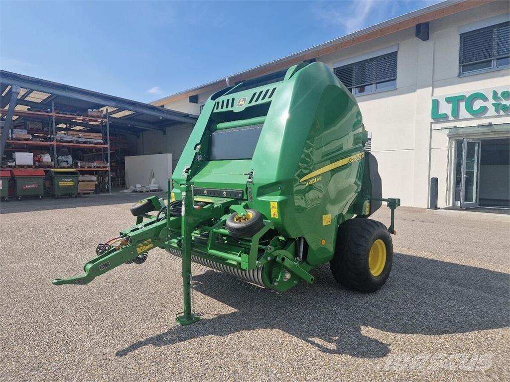 John Deere V451M Сламопреси за кръгли бали
