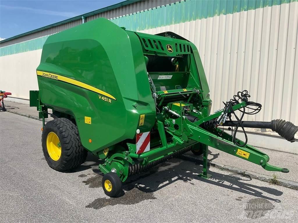 John Deere V451R Сламопреси за кръгли бали
